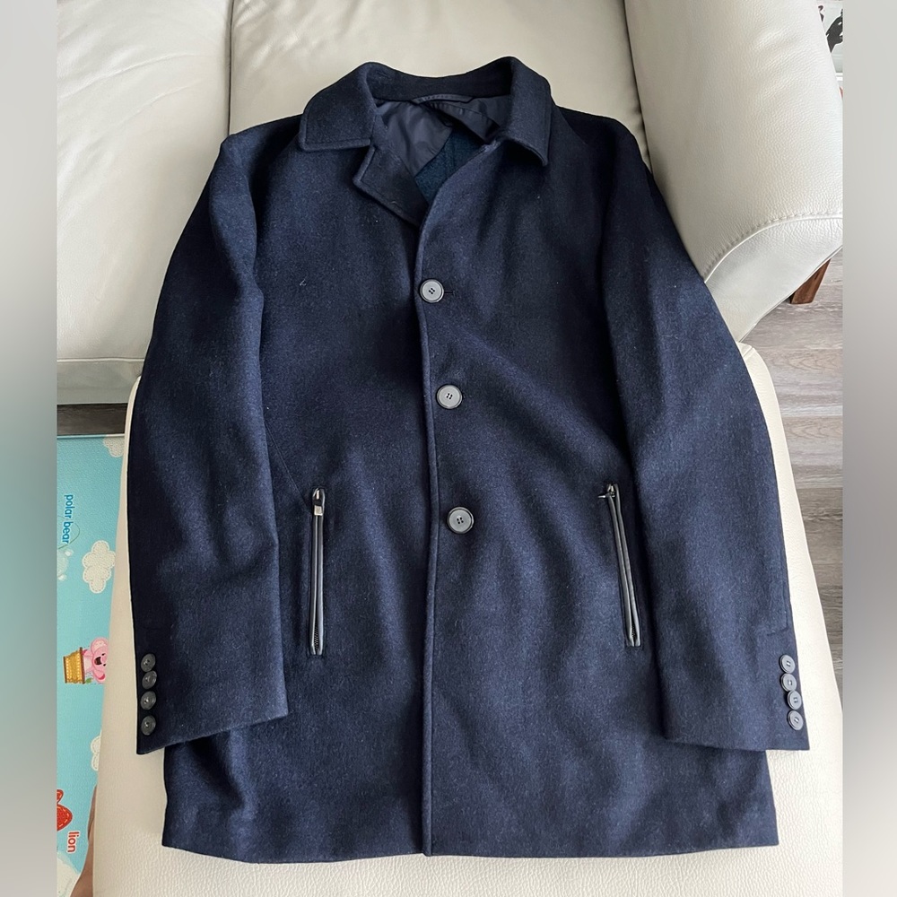 NWOT - Robert Comstock 100% Wool Coat - Made in Italy - Size L/XL